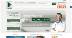 Desktop Screenshot of euromedica.com.pl