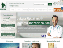 Tablet Screenshot of euromedica.com.pl